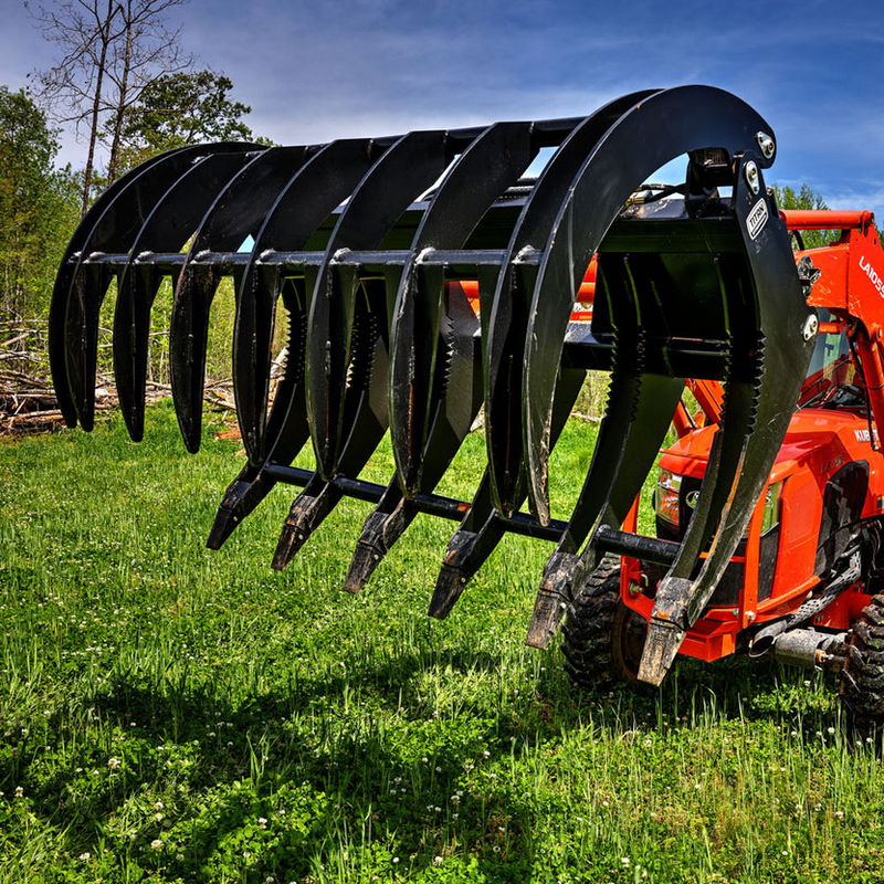 60" Extreme Root Grapple Rake Attachment